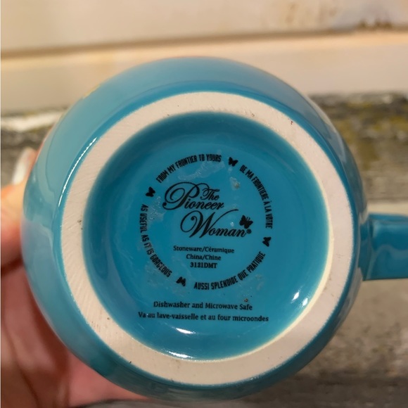 The Pioneer Woman | Blue Floral Mug - Picture 3 of 3